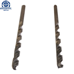 Integral hard alloy deep hole drill