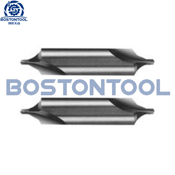 Integral hard alloy center drill