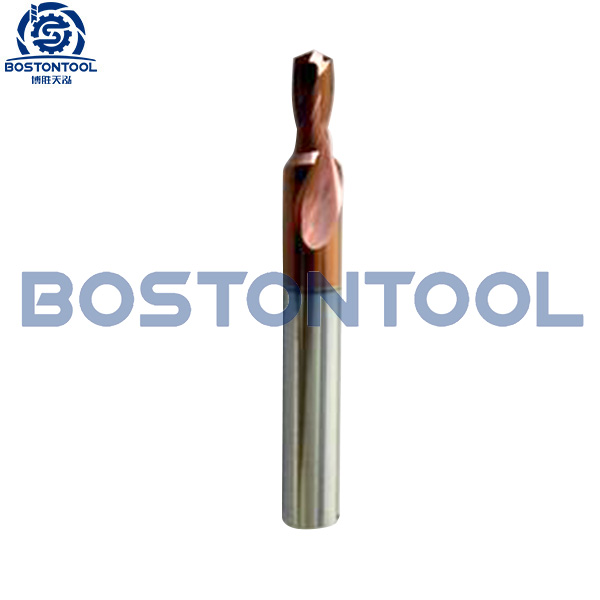 Solid carbide straight flute drill hinge composite tool